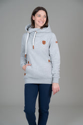 Artemis sweat à capuche de couleur gris pâle